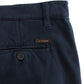 Elegant Blue Cotton Stretch Chinos - SEHABRANDS