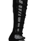 Dolce & Gabbana Elegance Redefined: Chic Knee-High Stiletto Boots