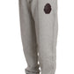 Elegant Gray Hooded Sweatsuit Ensemble - SEHABRANDS