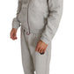 Elegant Gray Hooded Sweatsuit Ensemble - SEHABRANDS