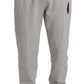 Elegant Gray Hooded Sweatsuit Ensemble - SEHABRANDS