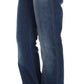 Chic Boot Cut Blue Wash Denim - SEHABRANDS