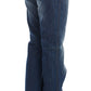 Chic Boot Cut Blue Wash Denim - SEHABRANDS