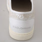 Dolce & Gabbana Elegant Off White Loafers for Ladies