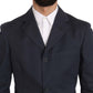 Elegant Blue Two-Piece Suit - SEHABRANDS