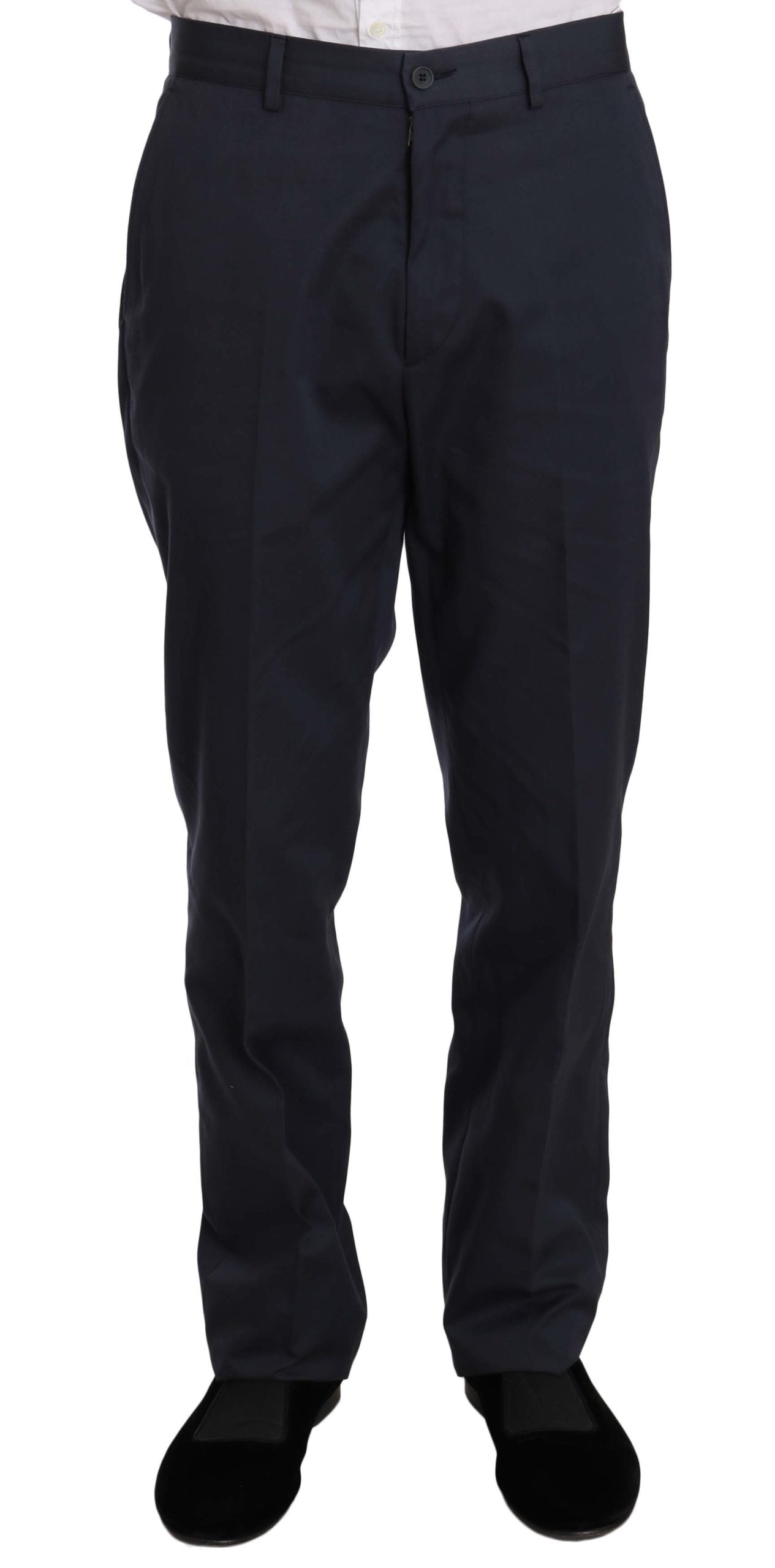 Elegant Blue Two-Piece Suit - SEHABRANDS