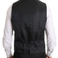 Dolce & Gabbana Elegant Gray Formal Vest - Regular Fit