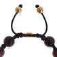 Radiant Red Tiger Eye & CZ Gold Bracelet - SEHABRANDS