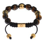 Chic Multicolor CZ & Tigers Eye Bracelet - SEHABRANDS