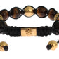 Chic Multicolor CZ & Tigers Eye Bracelet - SEHABRANDS