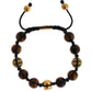 Chic Multicolor CZ & Tigers Eye Bracelet - SEHABRANDS